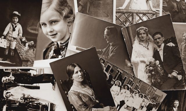 restauração de foto antiga